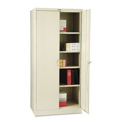 78" High Deluxe Cabinet, 36w x 24d x 78h, Putty1