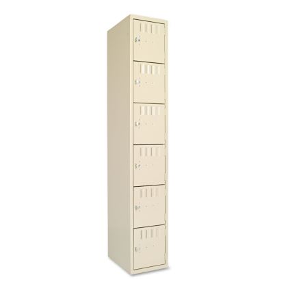 Box Compartments, Single Stack, 12w x 18d x 72h, Sand1