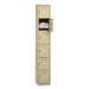 Box Compartments, Single Stack, 12w x 18d x 72h, Sand2
