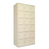 Box Compartments, Triple Stack, 36w x 18d x 72h, Sand1