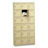 Box Compartments, Triple Stack, 36w x 18d x 72h, Sand2