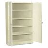 Assembled Jumbo Steel Storage Cabinet, 48w x 24d x 78h, Putty1