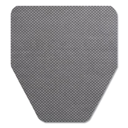 Komodo Urinal Mat, 18 x 20, Gray, 6/Carton1