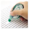 MONO Refillable Correction Tape, Clear Applicator, 0.17" x 472"2