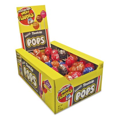Tootsie Pops, 0.6 oz, Assorted Flavors, 100/Box1