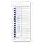 Time Clock Cards, Replacement for 35100-10, One Side, 4 x 9, 100/Pack1