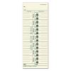 Time Clock Cards, Replacement for 10-800292, One Side, 3.5 x 9, 500/Box1