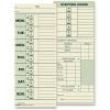 Time Clock Cards, Replacement for 331-10, Two Sides, 3.5 x 8.5, 500/Box1
