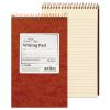 Gold Fibre Retro Wirebound Writing Pads, Medium/College Rule, Red Cover, 80 Antique Ivory 5 x 8 Sheets1