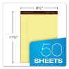 Gold Fibre Quality Writing Pads, Wide/Legal Rule, 50 Canary-Yellow 8.5 x 11.75 Sheets, Dozen2