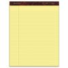 Gold Fibre Quality Writing Pads, Narrow Rule, 50 Canary-Yellow 8.5 x 11.75 Sheets, Dozen1
