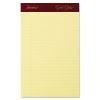 Gold Fibre Writing Pads, Narrow Rule, 50 Canary-Yellow 5 x 8 Sheets, 4/Pack2