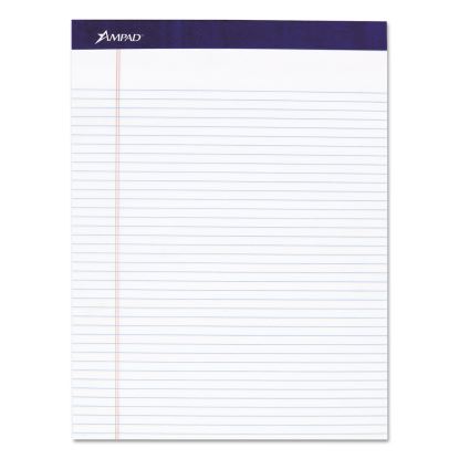 Legal Ruled Pads, Narrow Rule, 50 White 8.5 x 11.75 Sheets, 4/Pack1