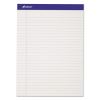 Perforated Writing Pads, Wide/Legal Rule, 50 White 8.5 x 11.75 Sheets, Dozen1