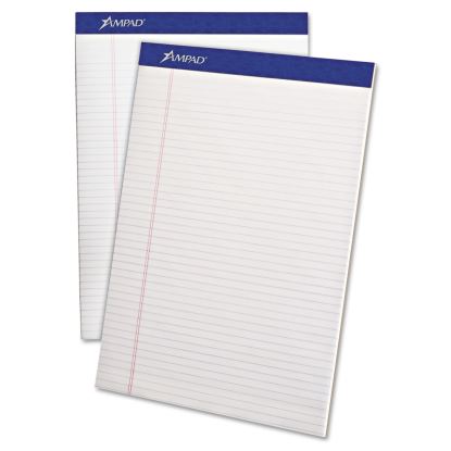 Perforated Writing Pads, Narrow Rule, 50 White 8.5 x 11.75 Sheets, Dozen1