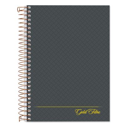 Gold Fibre Personal Notebooks, 1 Subject, Medium/College Rule, Designer Gray Cover, 7 x 5, 100 Sheets1