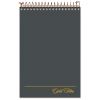 Gold Fibre Steno Pads, Gregg Rule, Designer Diamond Pattern Gray/Gold Cover, 100 White 6 x 9 Sheets1