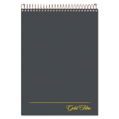 Gold Fibre Wirebound Project Notes Pad, Project-Management Format, Gray Cover, 70 White 8.5 x 11.75 Sheets1