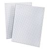 Quadrille Pads, Quadrille Rule (4 sq/in), 50 White (Heavyweight 20 lb Bond) 8.5 x 11 Sheets2