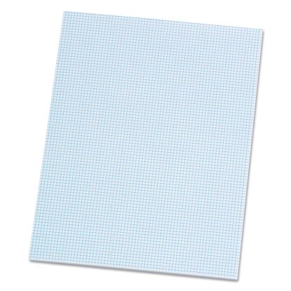 Quadrille Pads, Quadrille Rule (8 sq/in), 50 White (Heavyweight 20 lb Bond) 8.5 x 11 Sheets1