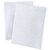 Quadrille Pads, Quadrille Rule (4 sq/in), 50 White (Standard 15 lb Bond) 8.5 x 11 Sheets1