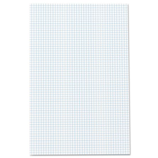 Quadrille Pads, Quadrille Rule (4 sq/in), 50 White (Standard 15 lb Bond) 11 x 17 Sheets1