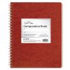 Computation Book, Quadrille Rule, Brown Cover, 11.75 x 9.25, 76 Sheets1