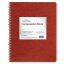 Computation Book, Quadrille Rule, Brown Cover, 11.75 x 9.25, 76 Sheets1