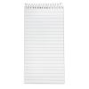 Earthwise by Ampad Recycled Reporter's Notepad, Gregg Rule, White Cover, 70 White 4 x 8 Sheets1