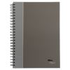 Royale Wirebound Business Notebooks, 1 Subject, Medium/College Rule, Black/Gray Cover, 11.75 x 8.25, 96 Sheets1