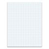 Quadrille Pads, Quadrille Rule (5 sq/in), 50 White 8.5 x 11 Sheets1