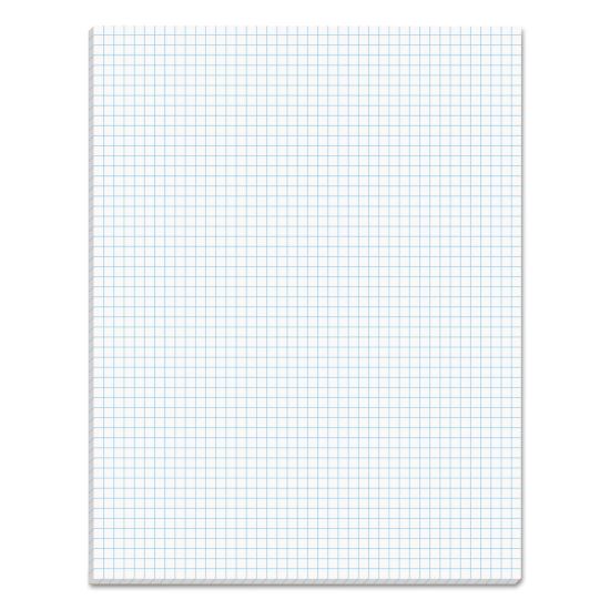 Quadrille Pads, Quadrille Rule (5 sq/in), 50 White 8.5 x 11 Sheets1