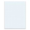 Quadrille Pads, Quadrille Rule (6 sq/in), 50 White 8.5 x 11 Sheets1