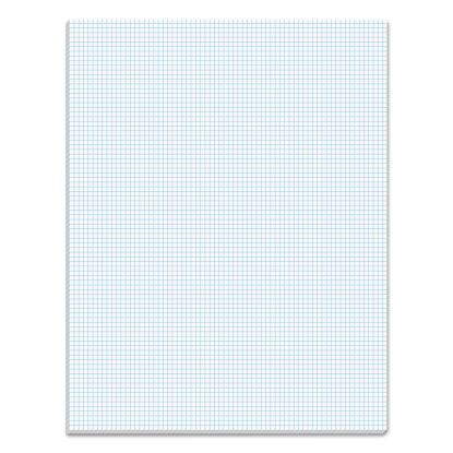 Quadrille Pads, Quadrille Rule (8 sq/in), 50 White 8.5 x 11 Sheets1