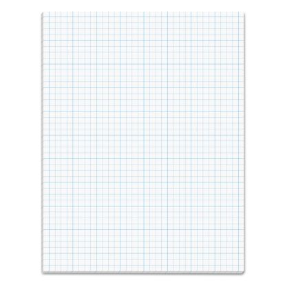 Cross Section Pads, Cross-Section Quadrille Rule (4 sq/in, 1 sq/in), 50 White 8.5 x 11 Sheets1