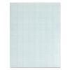 Cross Section Pads, Cross-Section Quadrille Rule (8 sq/in, 1 sq/in), 50 White 8.5 x 11 Sheets1