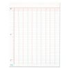 Data Pad with Numbered Column Headings, Data Chart Format, Wide/Legal Rule, 10 Columns, 50 White 8.5 x 11 Sheets1