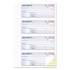 Money and Rent Receipt Books, Two-Part Carbonless, 2.75 x 7.13, 4/Page, 200 Forms1