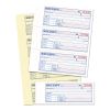 Money and Rent Receipt Books, Two-Part Carbonless, 2.75 x 7.13, 4/Page, 200 Forms2