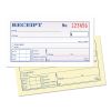 Money and Rent Receipt Books, Two-Part Carbonless, 2.75 x 4.78, 1/Page, 250 Forms2
