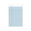 Prism + Colored Writing Pads, Narrow Rule, 50 Pastel Blue 5 x 8 Sheets, 12/Pack1