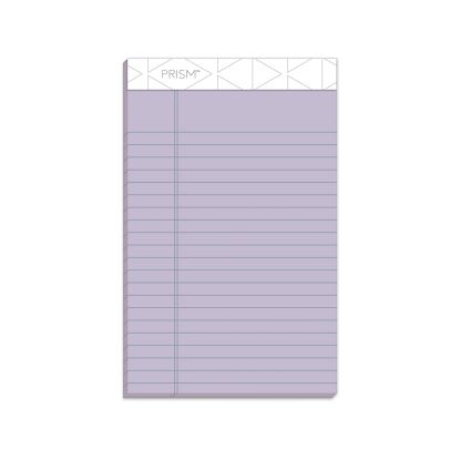 Prism + Colored Writing Pads, Narrow Rule, 50 Pastel Orchid 5 x 8 Sheets, 12/Pack1