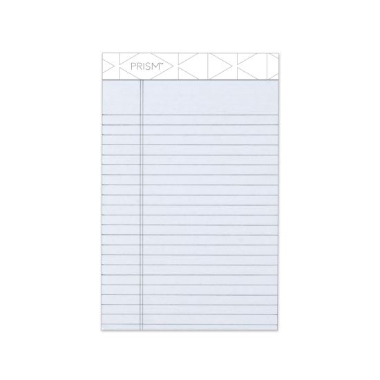 Prism + Colored Writing Pads, Narrow Rule, 50 Pastel Gray 5 x 8 Sheets, 12/Pack1