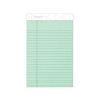 Prism + Colored Writing Pads, Narrow Rule, 50 Pastel Green 5 x 8 Sheets, 12/Pack1