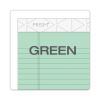 Prism + Colored Writing Pads, Narrow Rule, 50 Pastel Green 5 x 8 Sheets, 12/Pack2