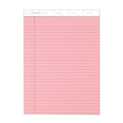 Prism + Colored Writing Pads, Wide/Legal Rule, 50 Pastel Pink 8.5 x 11.75 Sheets, 12/Pack1