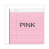 Prism + Colored Writing Pads, Wide/Legal Rule, 50 Pastel Pink 8.5 x 11.75 Sheets, 12/Pack2