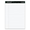 Docket Ruled Perforated Pads, Wide/Legal Rule, 50 White 8.5 x 11.75 Sheets, 12/Pack1