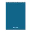 Docket Ruled Wirebound Pad with Cover, Wide/Legal Rule, Blue Cover, 70 White 8.5 x 11.75 Sheets1