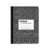 Composition Book, Wide/Legal Rule, Black Marble Cover, 9.75 x 7.5, 100 Sheets1